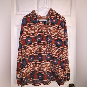 Wrangler Multicolor Fleece Patterned Jacket